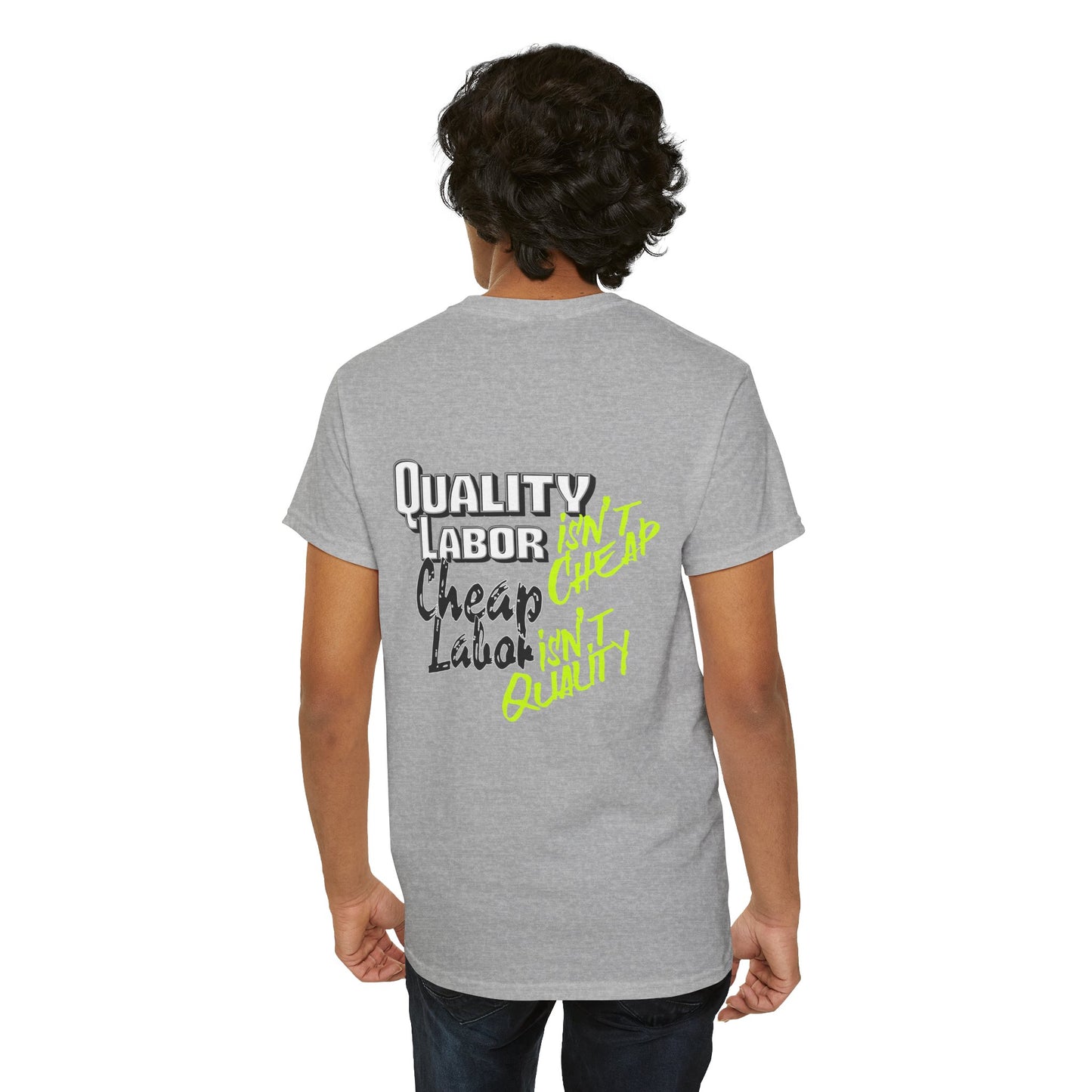 Quality  Heavy Cotton Tee