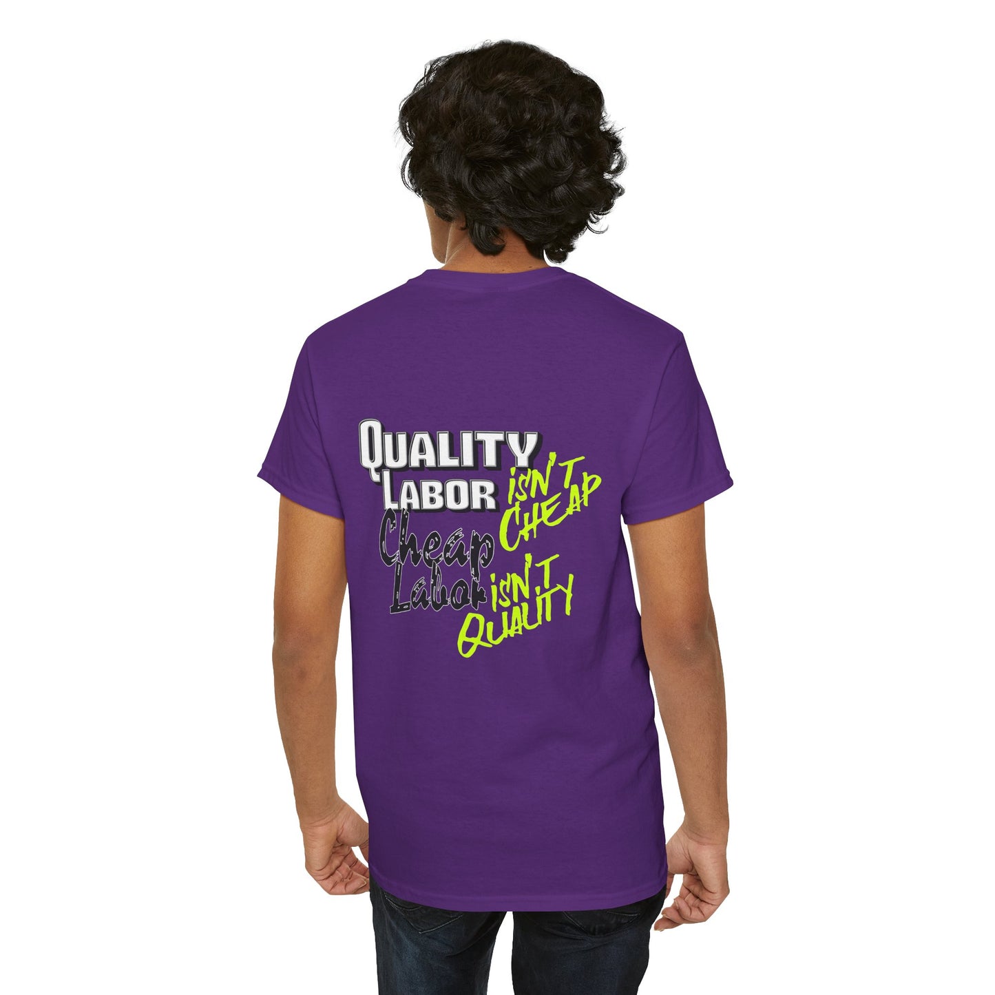Quality  Heavy Cotton Tee