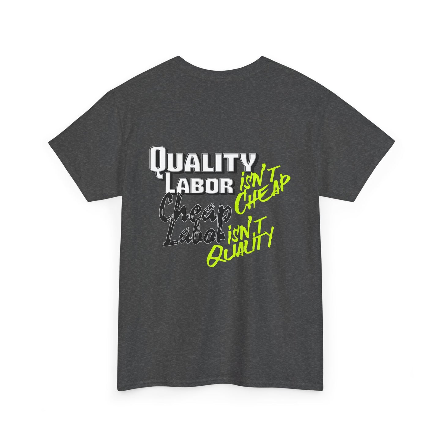 Quality  Heavy Cotton Tee