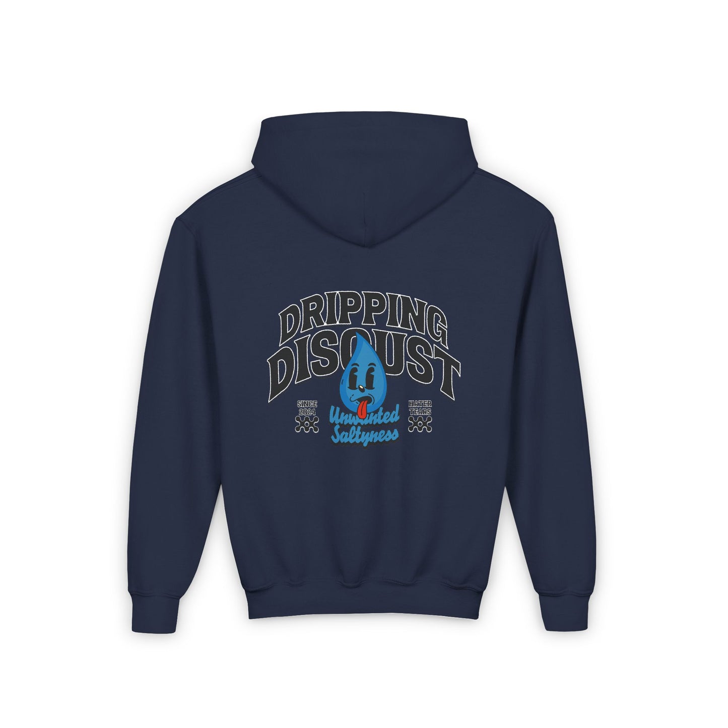 Hater Tears Youth Hoodie - Motivational Success Design