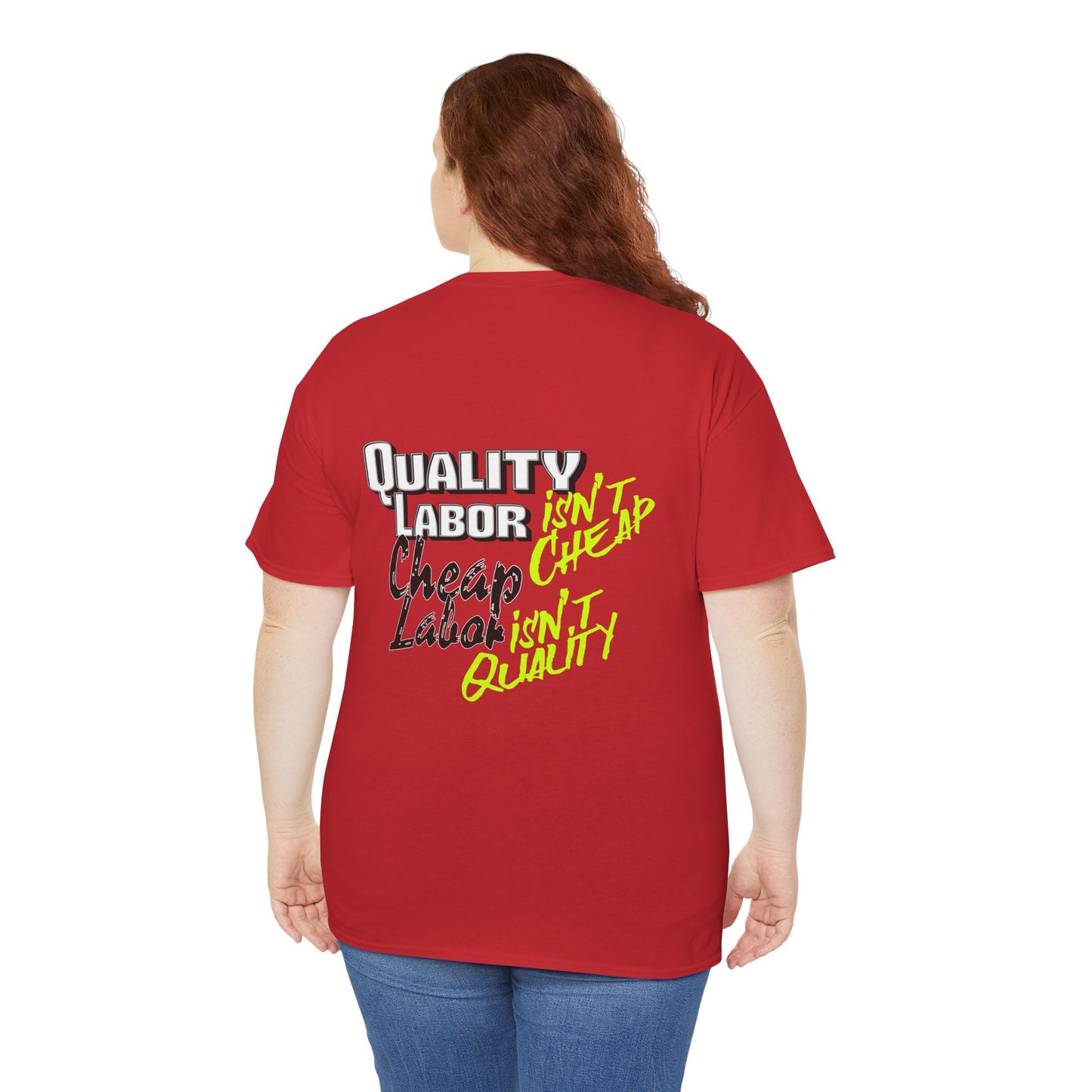 Quality  Heavy Cotton Tee
