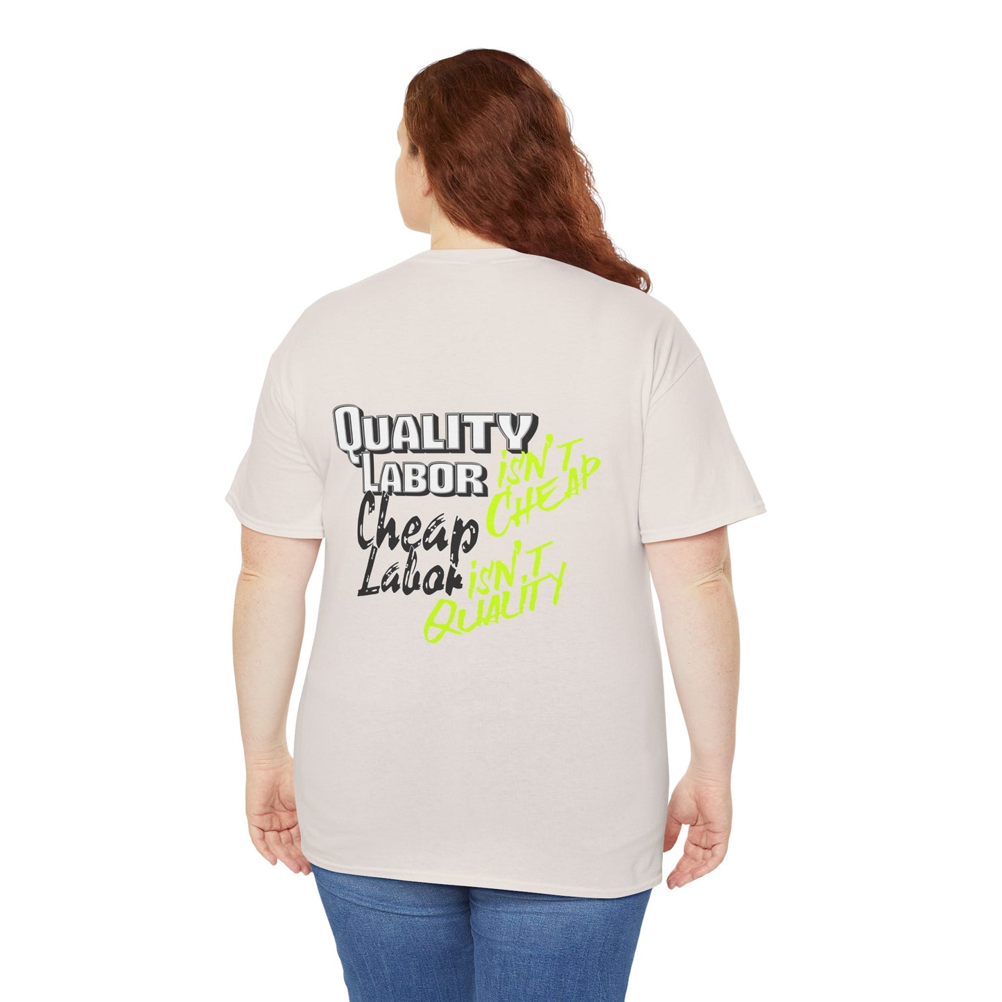 Quality  Heavy Cotton Tee