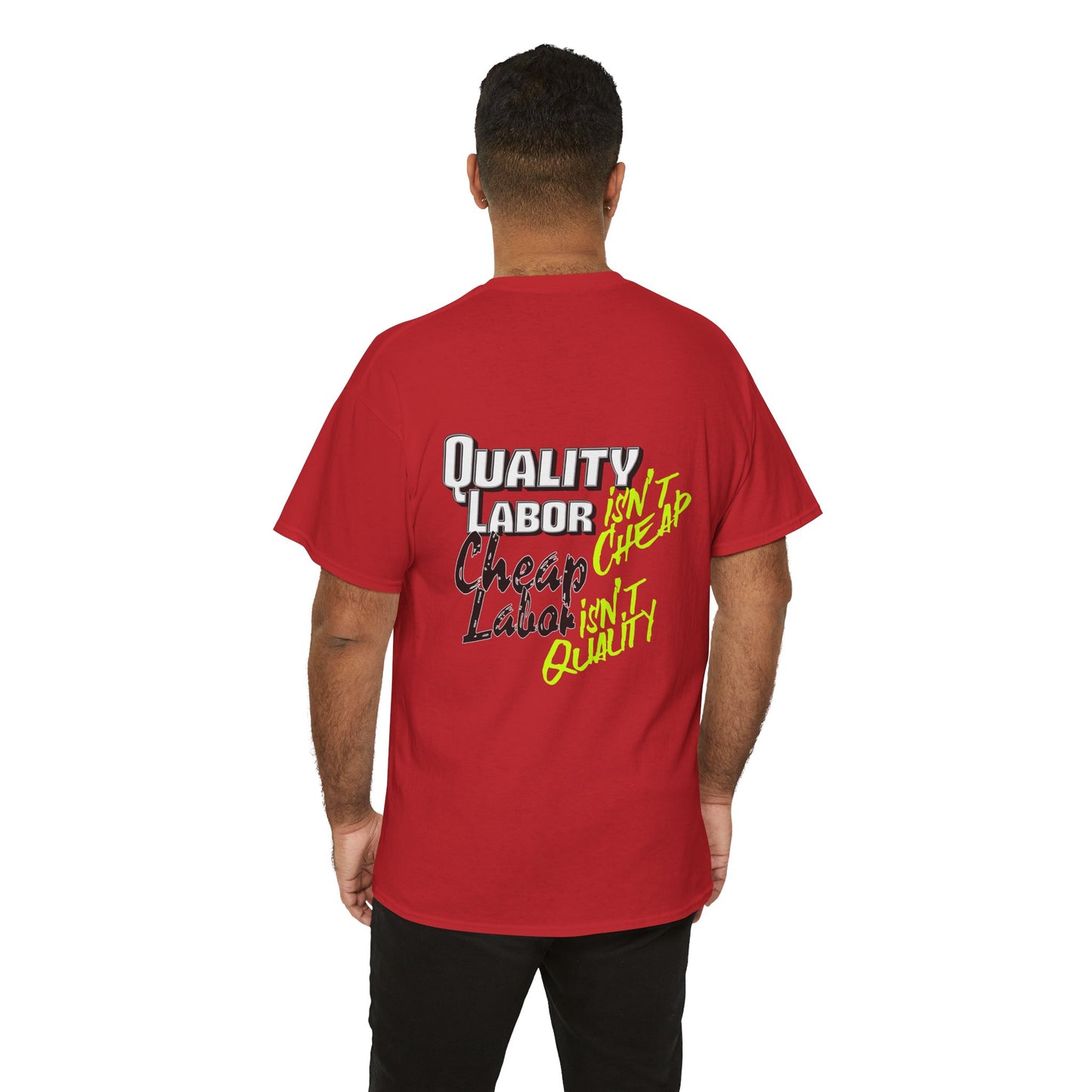 Quality  Heavy Cotton Tee