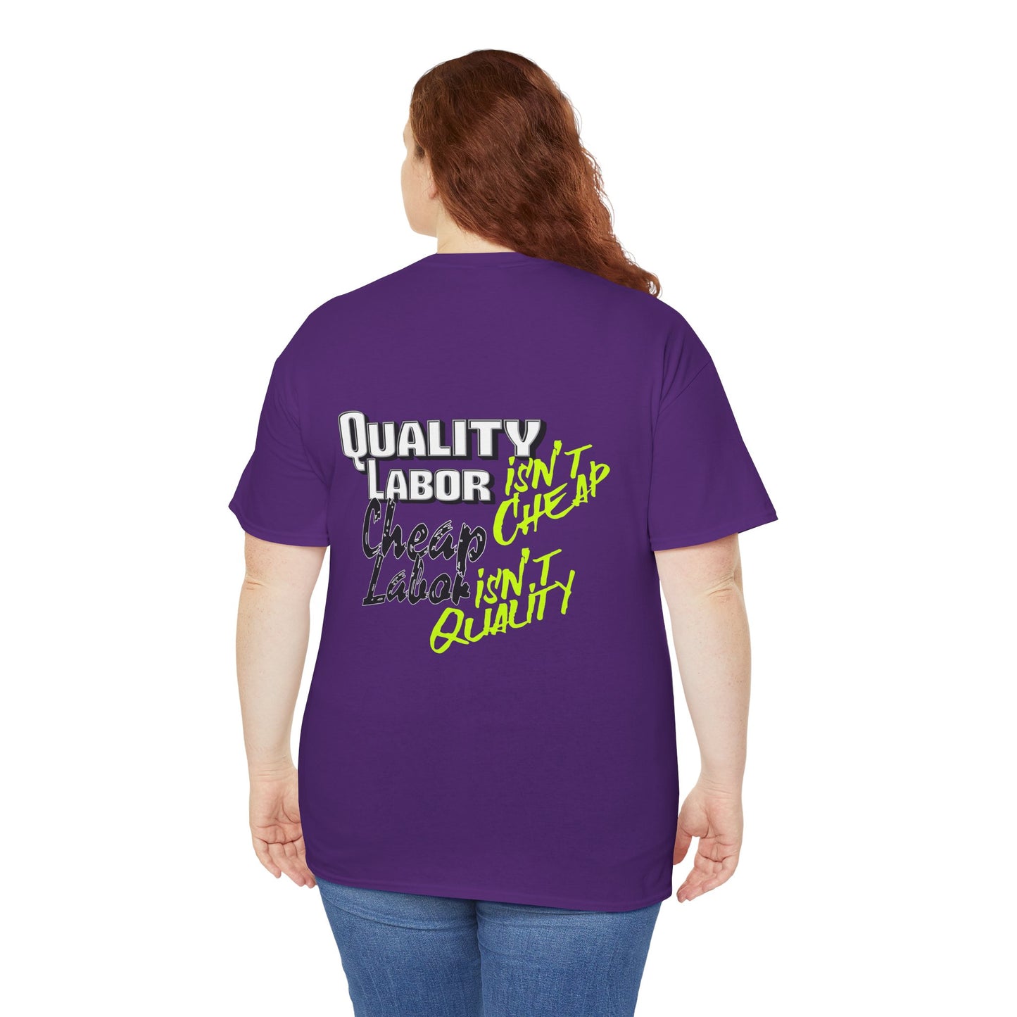 Quality  Heavy Cotton Tee