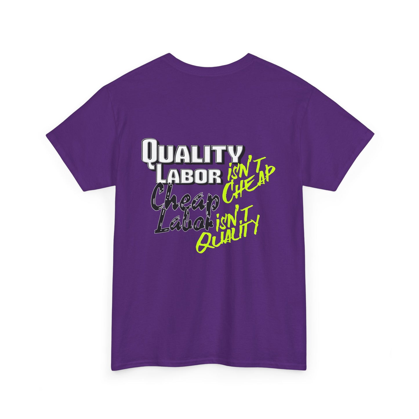 Quality  Heavy Cotton Tee