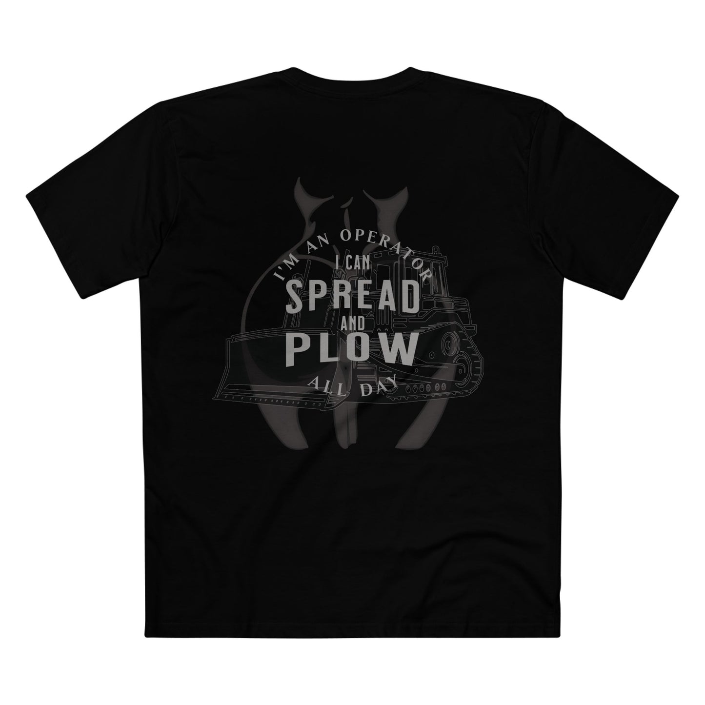 Dozer Graphic Tee | Funny Adult T-shirt for Workers