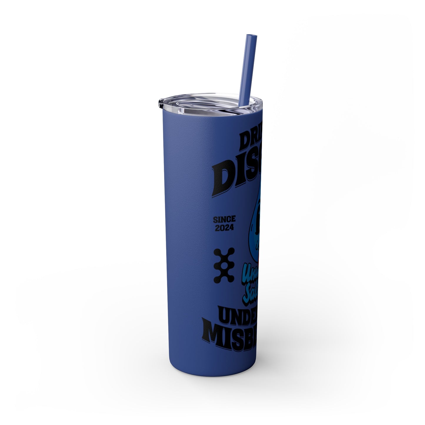 Hater Tears Tumbler with Straw, 20oz