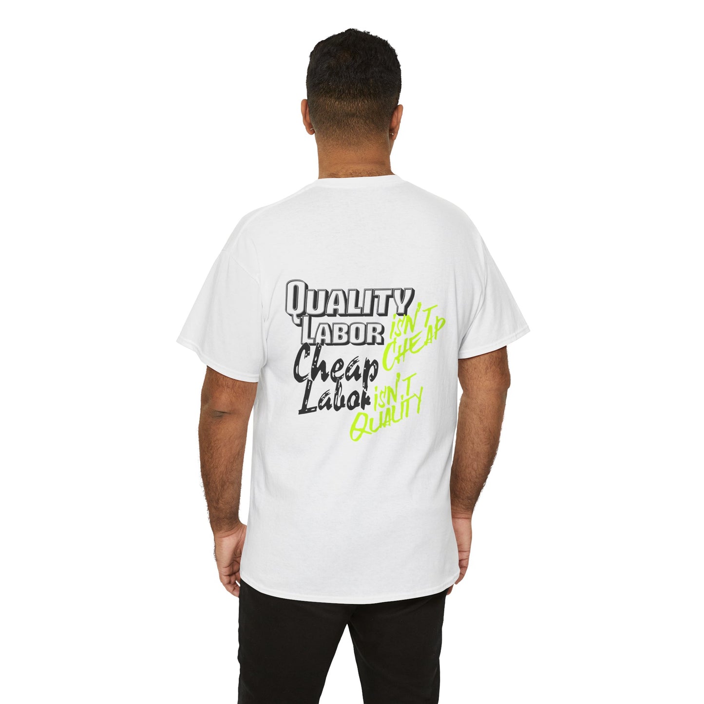 Quality  Heavy Cotton Tee