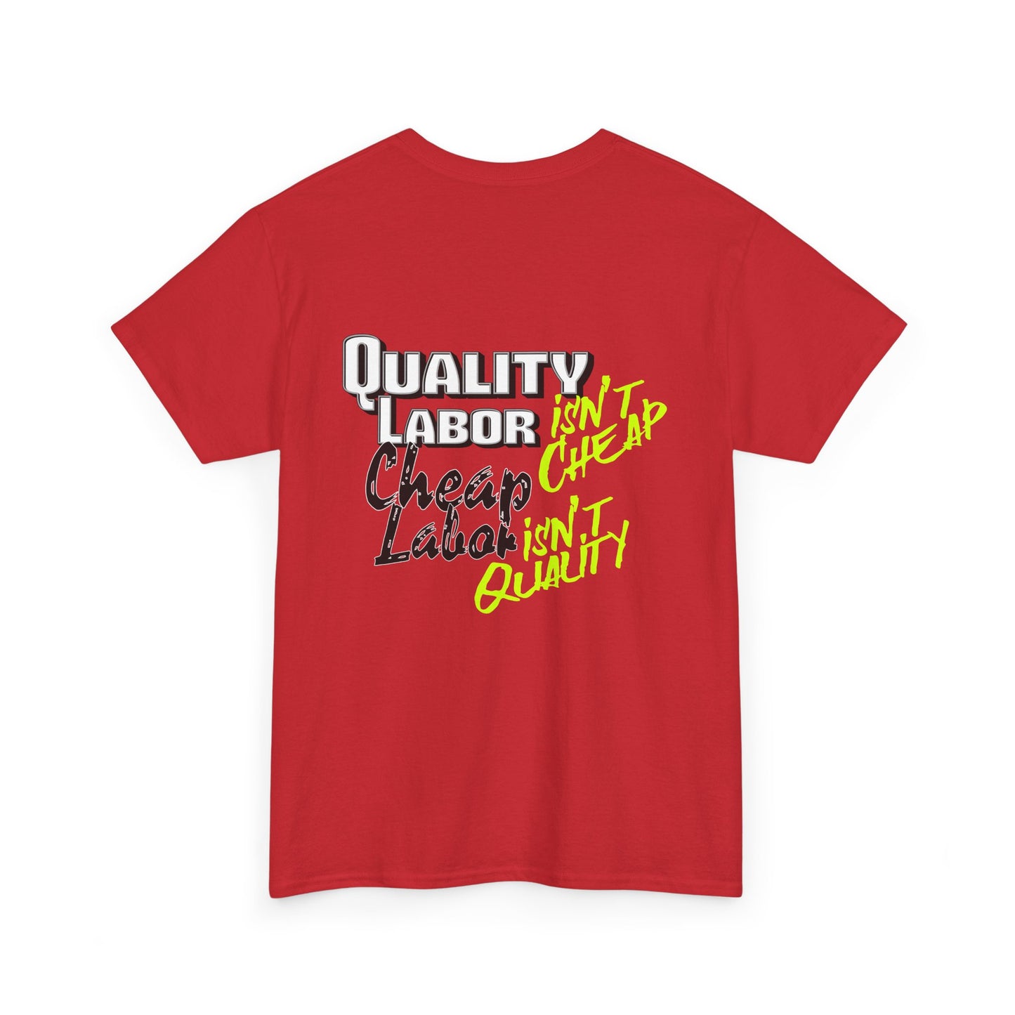 Quality  Heavy Cotton Tee