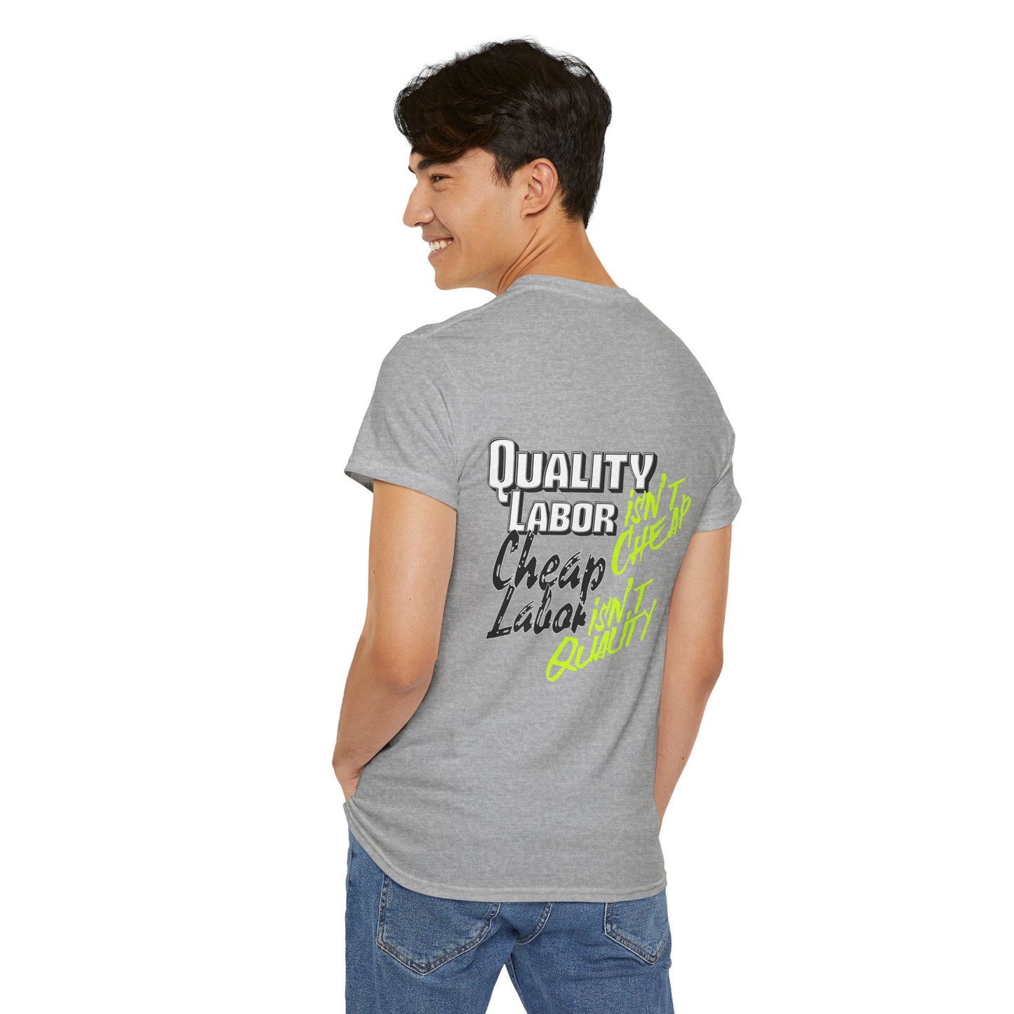 Quality  Heavy Cotton Tee