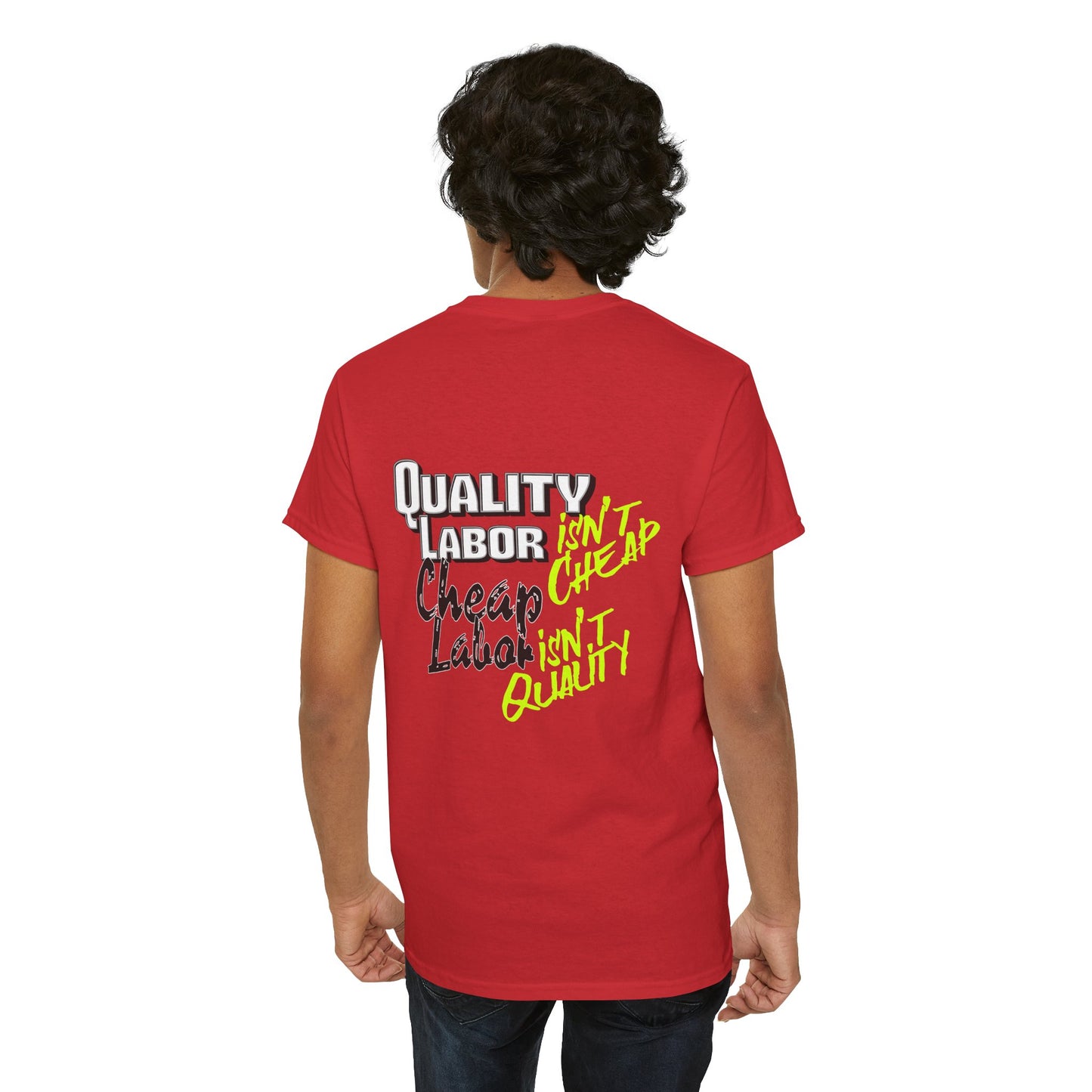 Quality  Heavy Cotton Tee