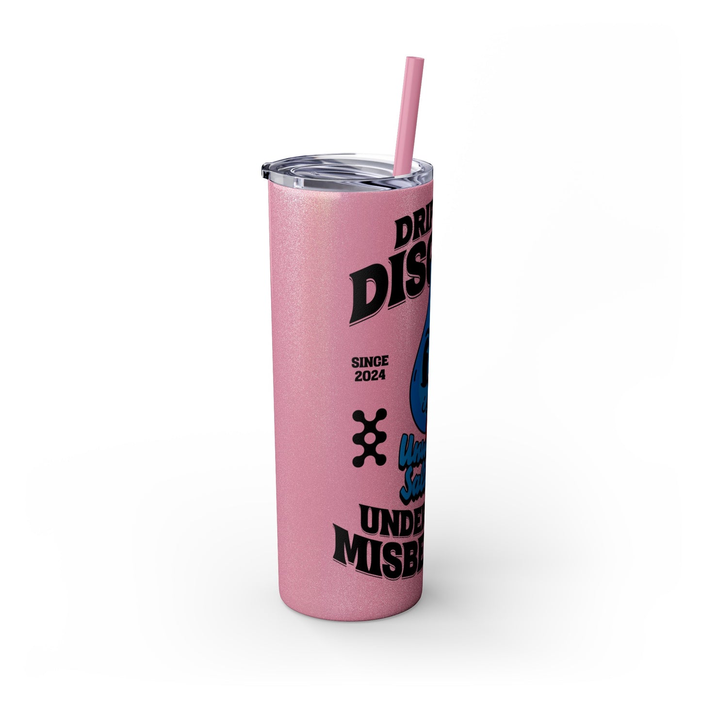 Hater Tears Tumbler with Straw, 20oz