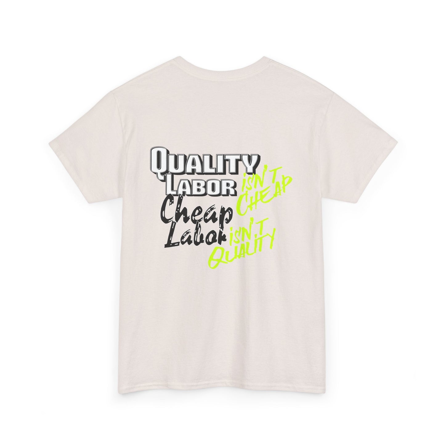 Quality  Heavy Cotton Tee