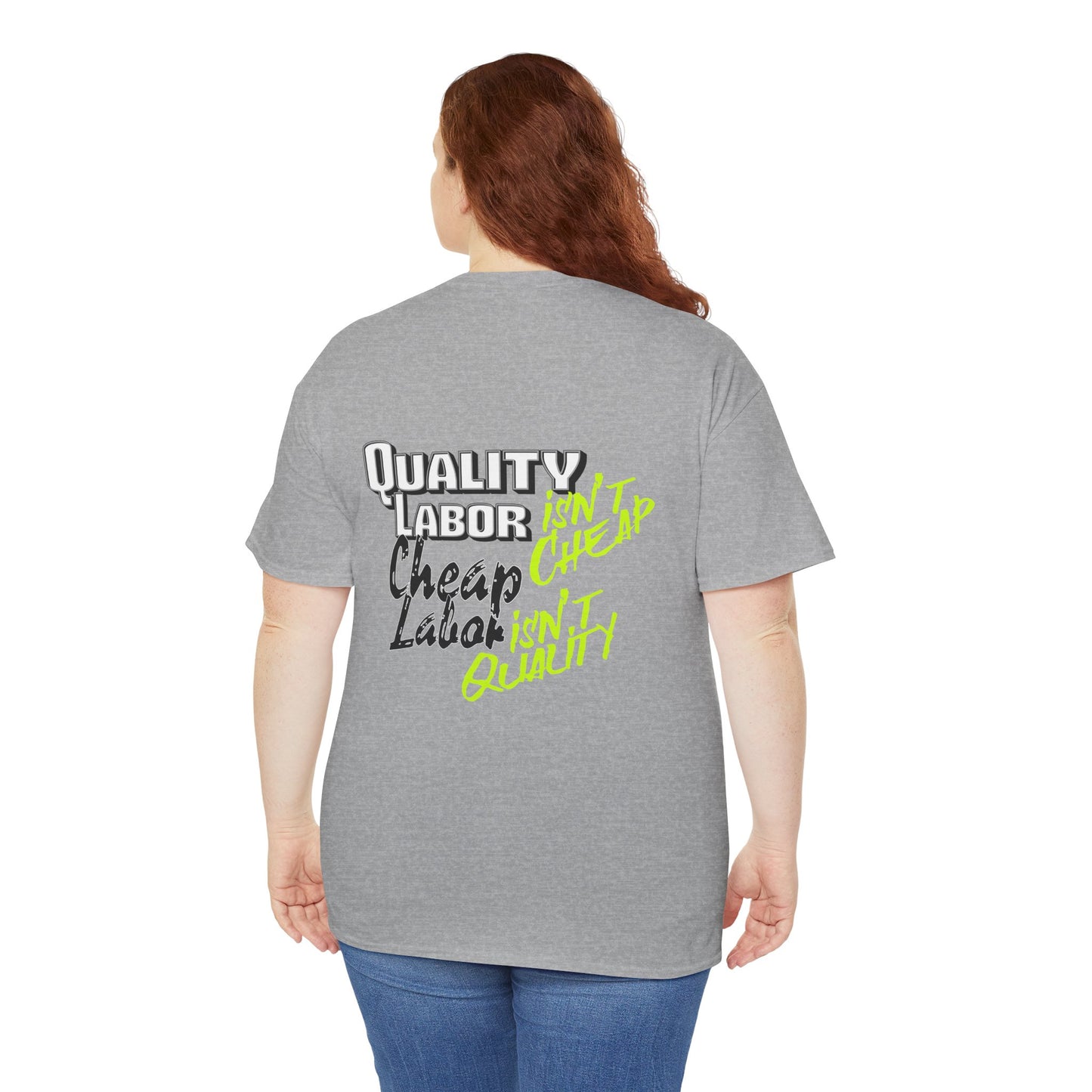 Quality  Heavy Cotton Tee