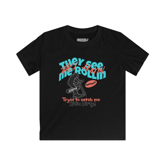 They Hatin kids Softstyle Tee
