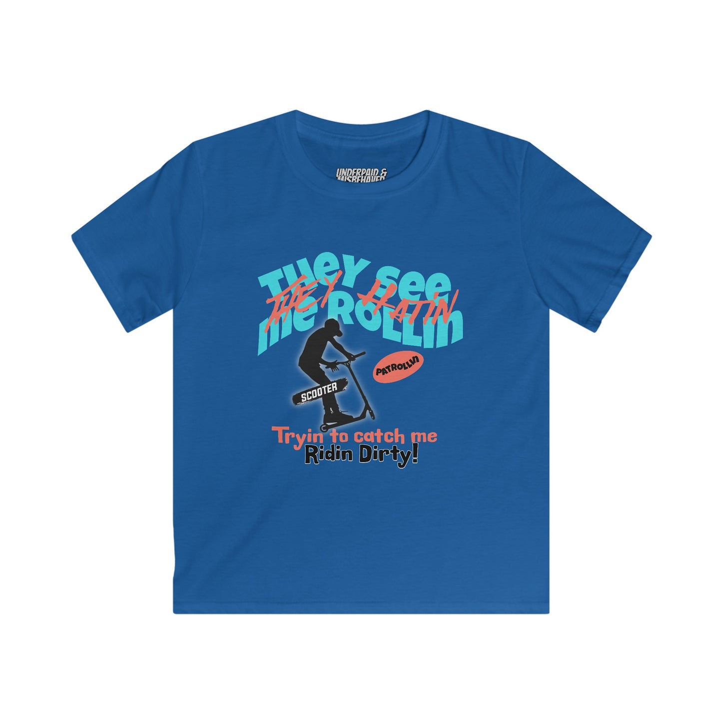 They Hatin kids Softstyle Tee